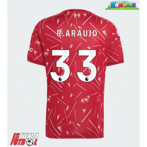 Liverpool Ronald Araujo #33 Primera Equipación 2026-27 Manga Corta